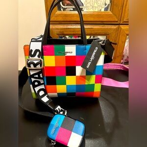 Karl Lagerfeld Multi Combo Crossbody NWT